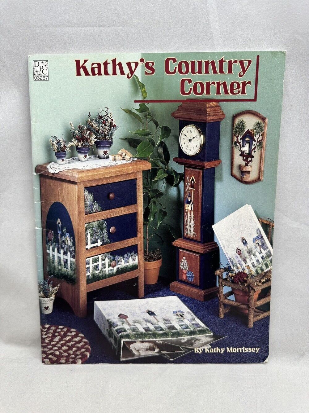 Kathys Country Corner Morrissey 1997 Birdhouses Fences Tole Paint Pattern Book